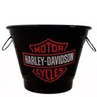 Balde de Gelo Térmico em Alumínio 6,5L Black - HD MotorCycle Balde de Gelo Térmico em Alumínio 6,5L Black - HD MotorCycle