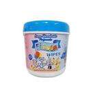 Balde de lenço umedecido Fiesta Wipes Azul - 400 lenços