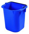 Balde de limpeza Rubbermaid Commercial 5L azul com bico e alça Balde de limpeza Rubbermaid Commercial 5L azul com bico e alça