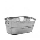 Balde de Metal Galvanizado Retangular para Cerveja 7,6 Litros
