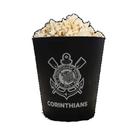 Balde de pipoca corinthians oficial 3l 3 litros 300ml preto