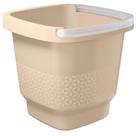 Balde de Plástico 8,5L com Alça UZ409-CAP UZ Cappuccino