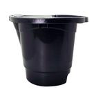 Balde de Plástico Acqua Line 8 Litros com Alça Preto