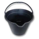 Balde de plastico preto zumblick - 12 litros Balde de plastico preto zumblick - 12 litros