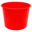 Balde de plástico vermelho Balde de plástico vermelho