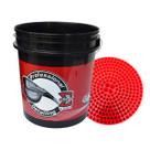 Balde Detailer Preto Vermelho Com Separador de Particulas Sigma Tools Balde Detailer Preto Vermelho Com Separador de Particulas Sigma Tools
