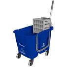 Balde Doblô para Limpeza 30L Azul - Bralimpia