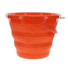 Balde dobrável Just Flexware 2.0 10L Laranja
