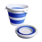 Balde Dobrável Silicone 10 Litros B-MAX Modelo BM-F1309