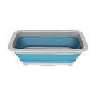 Balde dobrável Wakeman 7.27L para acampar e limpar azul