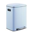 Balde duplo azul para lixeira HPM1005H Marco 40L