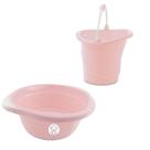 Balde e Bacia Fofura Rosa Adoleta Balde e Bacia Fofura Rosa Adoleta
