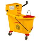 Balde Espremedor 2 Águas Amarelo 33 Litros