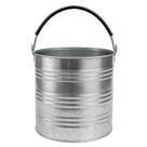 Balde Galvanizado 20 Litros - Alta Durabilidade Uso Doméstico e Profissional SF148