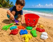 Balde Infantil de Praia 13 peças
