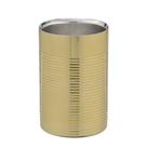 Balde Inox Dourado para Vinho 18,5 x 12