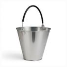 Balde Inox Oval 10 Litros - Para Ordenha, Água, Limpeza, Gelo e Decoração - SF31
