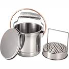 Balde Lava Pincel Aço Inox Master Sinoart Balde Lava Pincel Aço Inox Master Sinoart