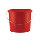 Balde Leaktite 5 Qt reforçado com plástico vermelho