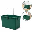 Balde Limpeza 12,8L Retangular Alca Metal Rodo Magico Mop Reforcado Grande
