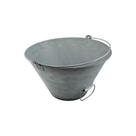 Balde Metal Chapa Galvanizado com Pegador 10l - Volpato