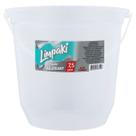 Balde Multiuso Transparente 7,5L Limpaki