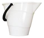 Balde oval com bico e marcação ordenha natural 12l injesul