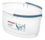 Balde Oval De Plástico Sanremo 14L Cristal