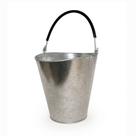 Balde Oval Galvanizado 16 Litros - Alta Durabilidade Uso Doméstico e Profissional - SF33