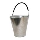 Balde Oval Galvanizado 8 Litros - Alta Durabilidade Uso Doméstico e Profissional - SF25