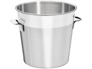 Balde para Garrafas Tramontina Cosmos em Aço Inox Fosco com Borda em Brilho 20 cm 5,2 L Balde para Garrafas Tramontina Cosmos em Aço Inox Fosco com Borda em Brilho 20 cm 5,2 L