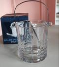 Balde Para Gelo De Vidro Com Pegador Whisky Drinks 35602 Balde Para Gelo De Vidro Com Pegador Whisky Drinks 35602