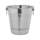 Balde para Gelo em Aço Inox 4,5 Litros para Bebidas Cerveja