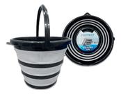 Balde Para Limpeza Retrátil 10 Litros Perfect Preto Balde Para Limpeza Retrátil 10 Litros Perfect Preto