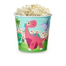 Balde Para Pipoca Cinema Decorado Dinossauro 3 Litros