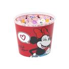 Balde para Pipoca Plasútil Minnie 2,1 Litros - Embalagem com 12 Unidades