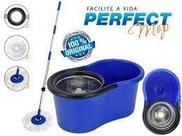 Balde Perfect Mop Pro 360 Giratório Limpeza Geral Esfregão