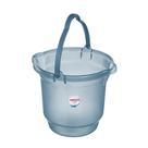 Balde Plástico 12L Sanremo Casafácil Translúcido Azul
