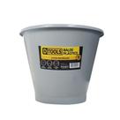 Balde Plástico Extra Reforçado 10 Litros Cinza - Dtools