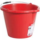 Balde Plástico Extra-Reforçado Vermelho 12 Litros - 33.15.400.121 - NOVE 54