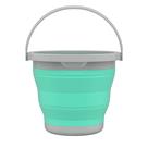 Balde Plástico Retrátil Flash Limp 05 litros Verde Água - RET3512