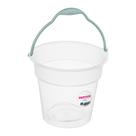 Balde Plástico Transparente com Alça 15L Oba Sanremo
