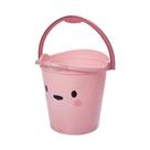 Balde Plasutil Decora Bear Rosa - Ideal para Decoração