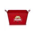 Balde Retangular para Cerveja em Alumínio 5L Brahma Alto Relevo - Alumiart Falcão