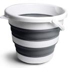 Balde Retrátil 10l Flexível Dobrável Silicone Desmontável