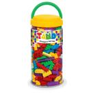 Balde Tand Com 300 Blocos De Montar Encaixar - Toyster
