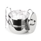 Balde Térmico para Gelo Forma 1 Litro com Pinça em Aço Inox Design Funcional