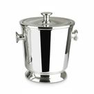 Balde Térmico para Gelo Saint James 2,8L, Banho de Prata, Padrão Superior, Luxo para Bar e Mesa