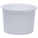 Baldinho de Pipoca em Plástico PP Ou PE 1 e 5 l Kit 20 Unidades Branco OEM