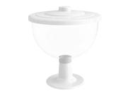 Baleiro Grande C/Tampa 4.3LT Branco Tasil